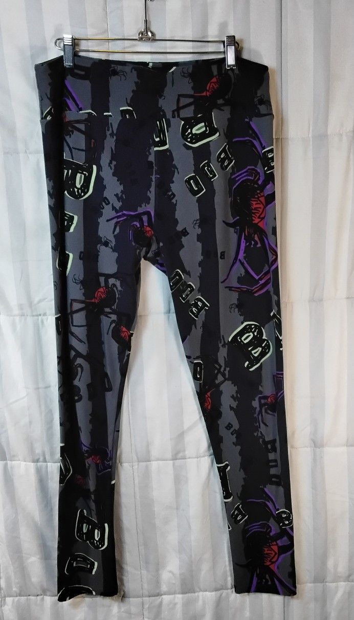 Leggings Tall and Curvy Halloween Scary Lularoe