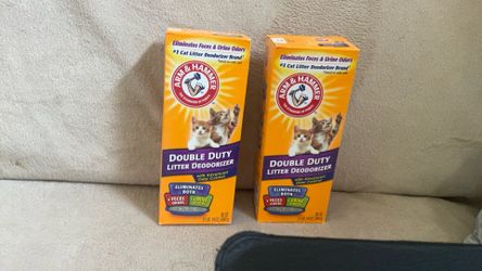 2 NEW Boxes Armand Hammer Double Duty Litter Deodorizer