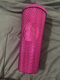 NWOT Hot pink Studded Starbucks Venti