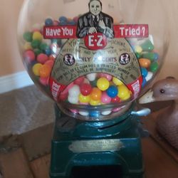 EZ antique gumball machine