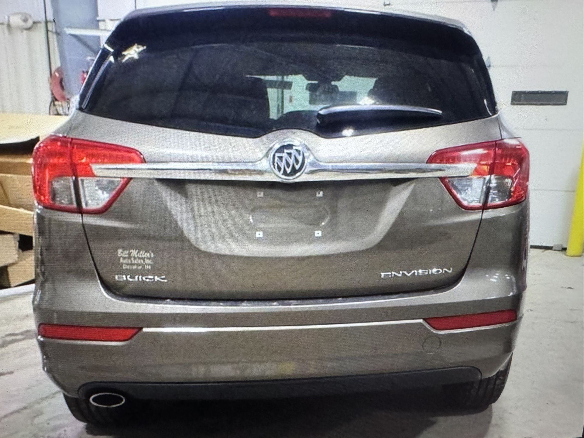 2017 Buick Envision Bumper Tailgate Taillights