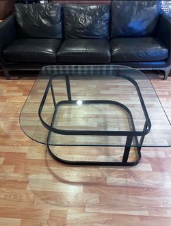 Large Glass Coffee Table