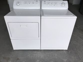 Kenmore Elite Matching Washer And Dryer With 120 Day Warranty