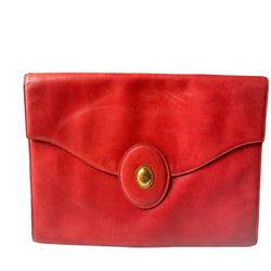 christian dior pouch clutch red bag