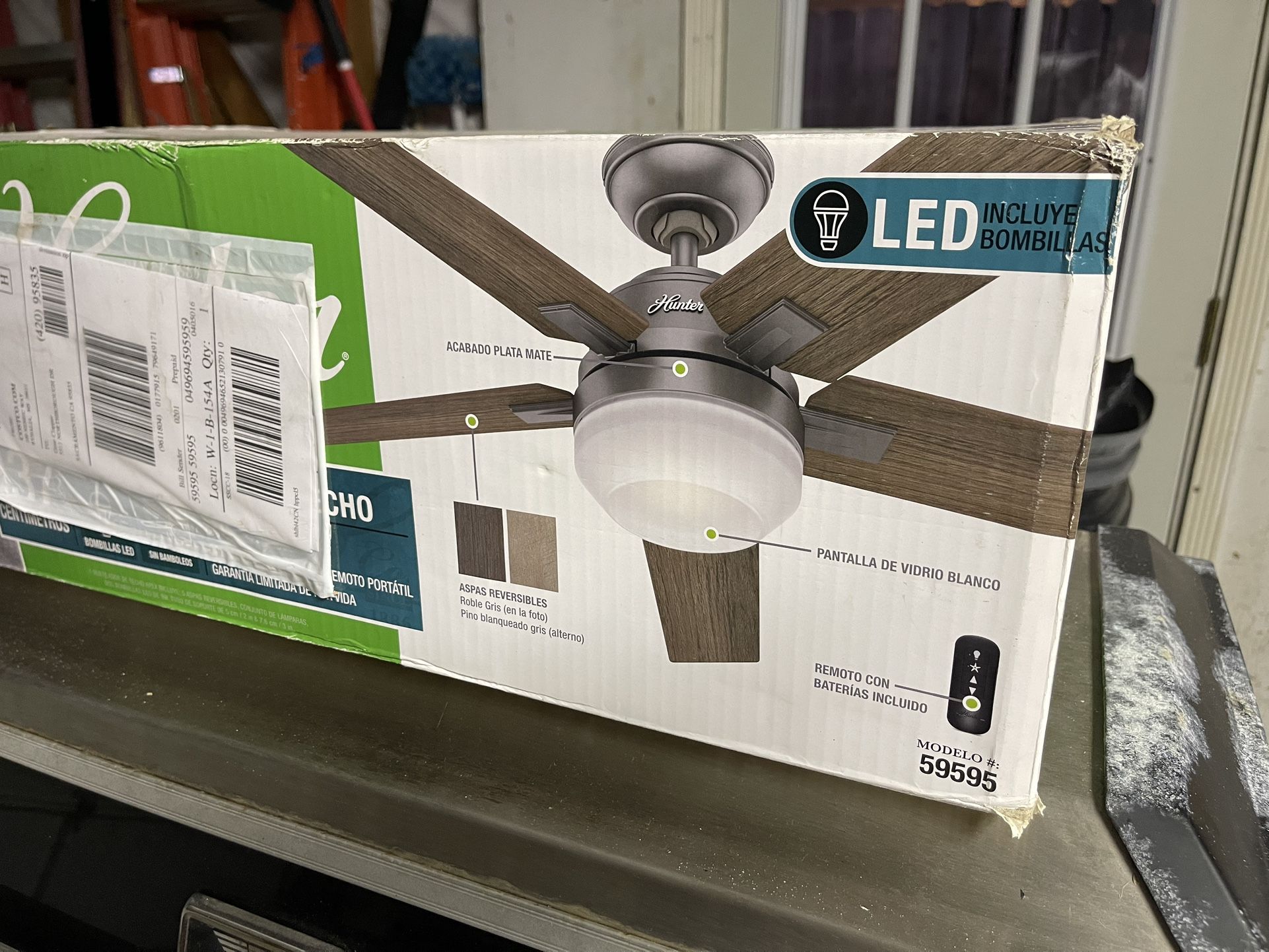 Hunter Ceiling Fan 54”