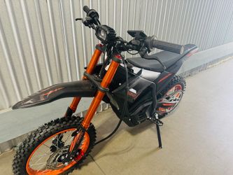 Clearance New but need to fix issue New EM5 Electric Dirt Bike w/Lights & Display,48V Ride On Dirtbike with 3000W Motor,Max 40MPH & 260LB,Suspension,H