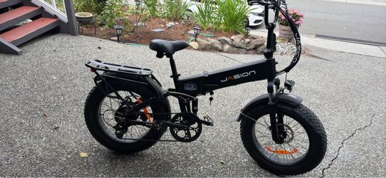 Jasion X-Hunter Folding Fat Tire Electric Bike