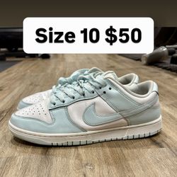 Nike Dunks Baby Blue Size 10 Men 