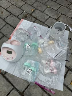 Breast Pump, Bottles And Bottle Warmer