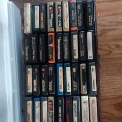  Vintage 8 tracks And Records 