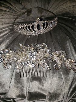 Tiarra and hair piece