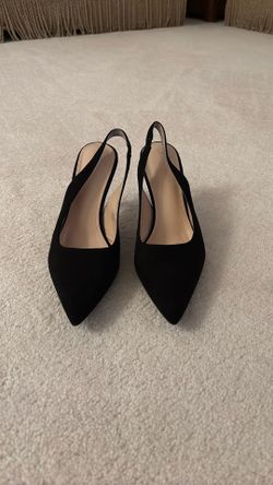 Pointed Toe Slingback Pumps 
