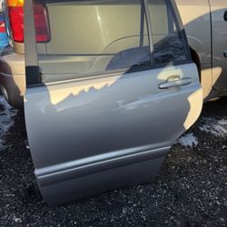 Rear Driver Side Complete Door 2007 Toyota Highlander