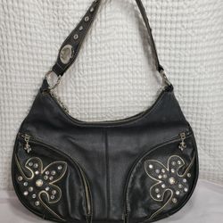 A . Giannetti Genuine Leather shoulder purse  ( On  Vacation)