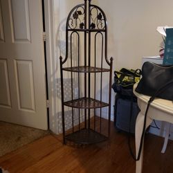 Brown Bronze Plant Stand 