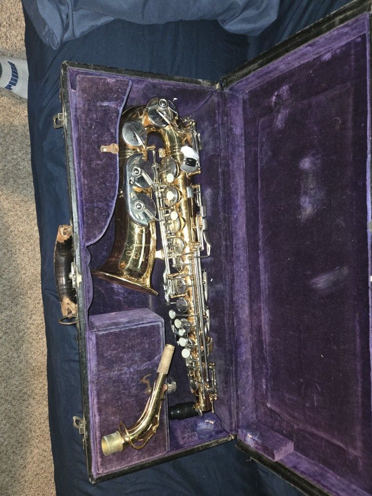 1980 Conn Alto Saxophone With Case