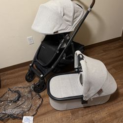 Uppababy Cruz V2 Stroller and Bassinet 