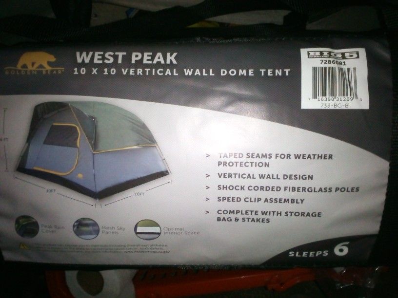 West Peak 6 Person Tent