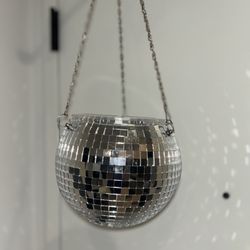 Disco Ball Plant Pot Holder 