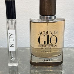 Aqua Do Gio Abslou Edp 10 ML Decant | Discontinued 