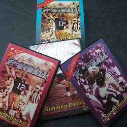 3x DVDS Box Set: Old Time NFL/AFL Football Greats 6hrs 