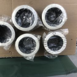 5-4in Recess Trims With Black Baffle 