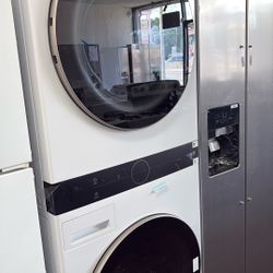 L G Tower Washer And Electric Dryer 220 Volt 