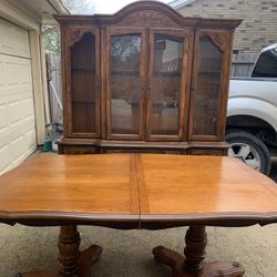 Dining table & Cabinet