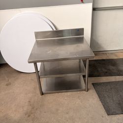 3 Tier Stainless Steel Table 