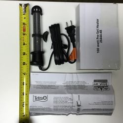 100 Watt Pre-set Aquarium, Fish Tank Heater, Model 26444-48, New, Never Used, Tetra Care,