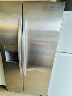 Whirlpool Stainless Steel Side-by-Side Refrigerator
