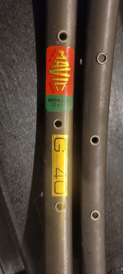 Mavic G40 Racing Rims