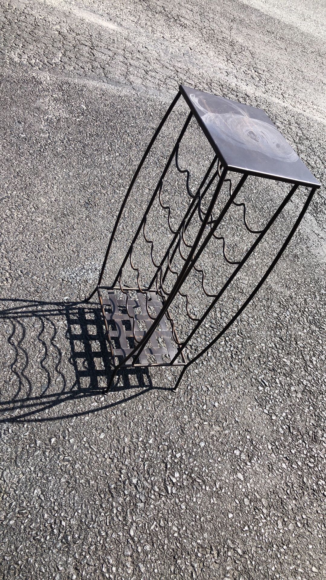 14x11x35”h Wine rack