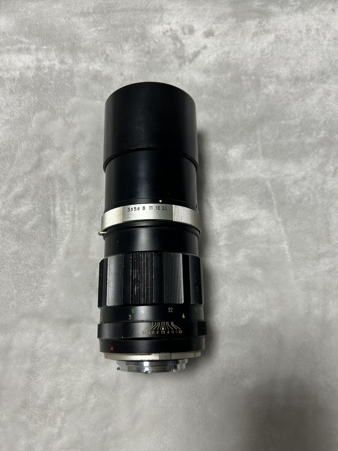 Vintage Minolta MC Tele Rokkor-QF 1:3.5 f=200mm Lens From JAPAN UNTESTED