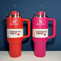 Stanley Cosmo Pink AND Target Red 40 oz