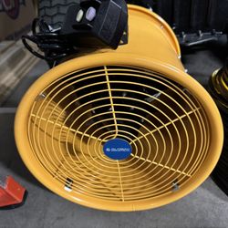 Portable Exhaust Fan 2 Speed With Duct (NEW)