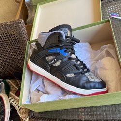 Men’s Basketball Gucci Sneaker Black Size 13+