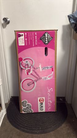 New Girls pink bicycle