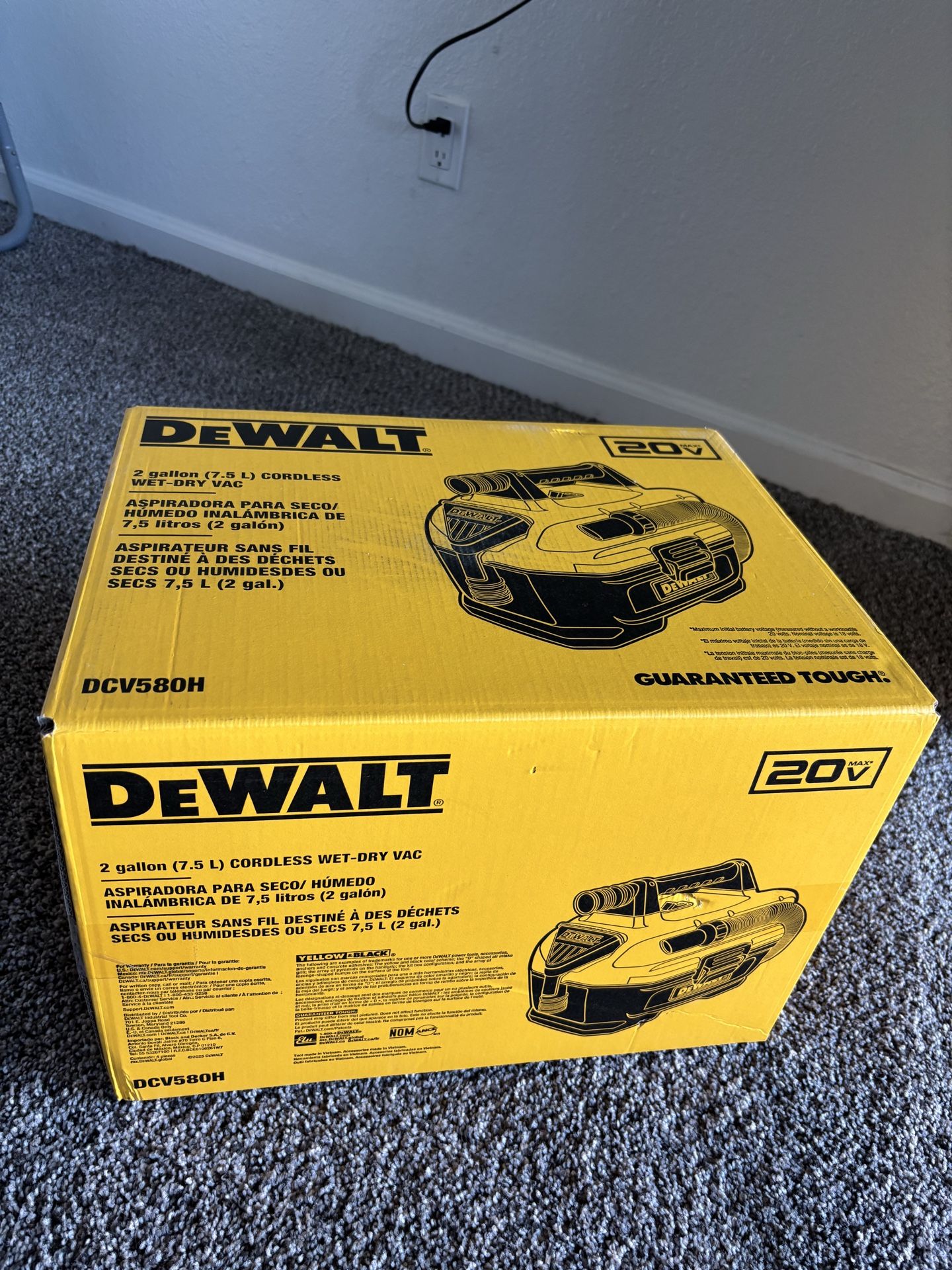 Vacuum Dewalt 20v
