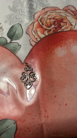 James Avery Retired Jubilant Heart Pendant