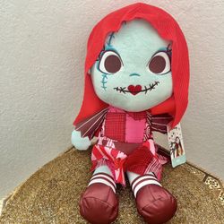 Disney The Nightmare Before Christmas Sally Valentine's Day Stuffed Plush NWT