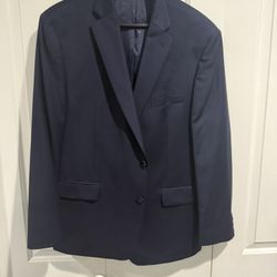Michael Kors Men’s Navy Blue Suit Jacket 46S. 