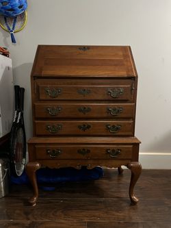Solid Wood Antique Secretary desk