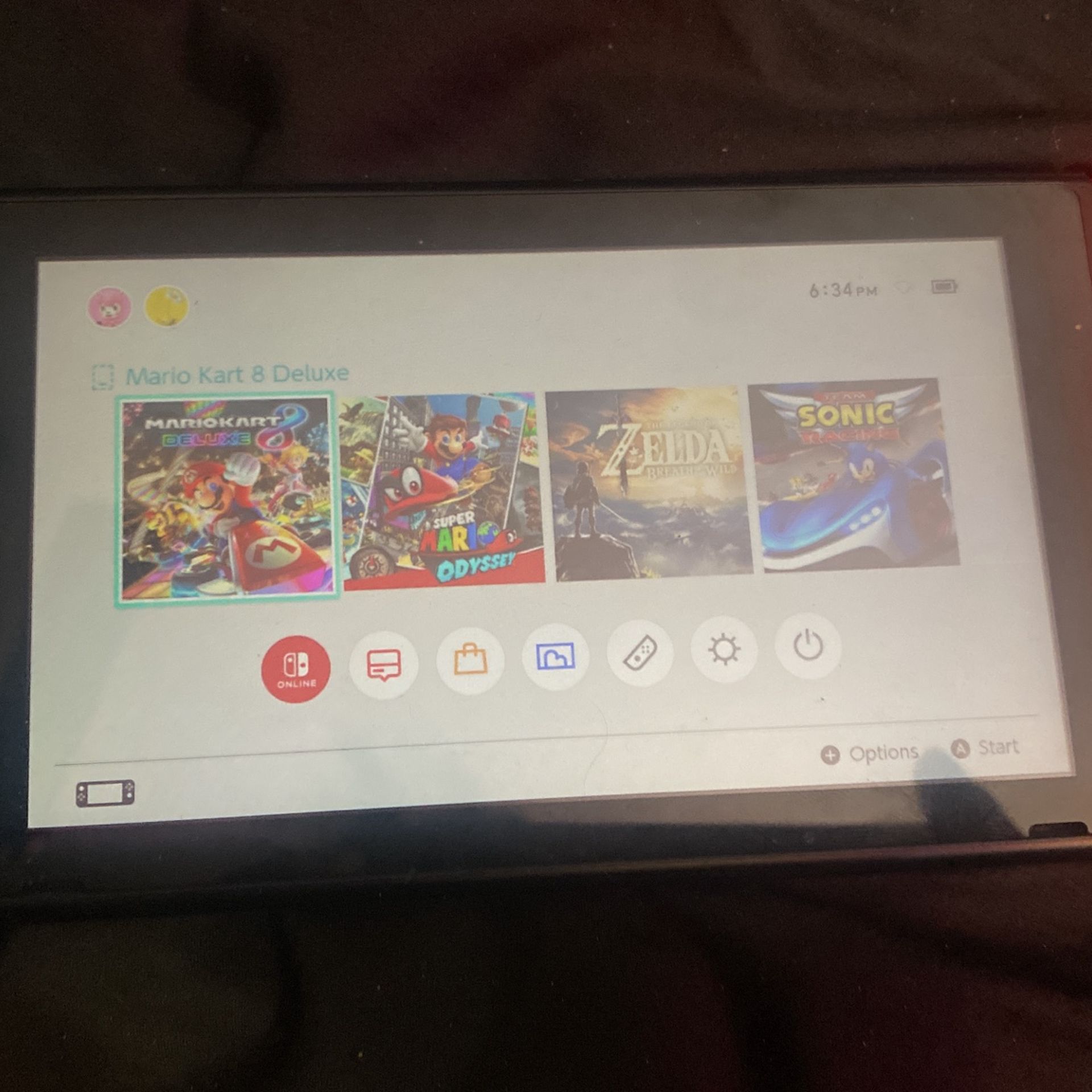 Nintendo Switch And Case