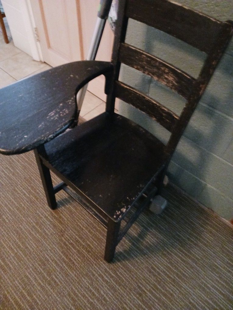 Vintage School Desk Chair