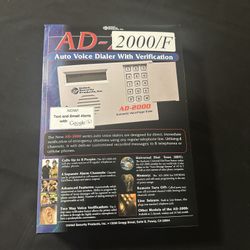 Automatic Voice Dialer, 4-Channel Voice Message Dialer (AD2000)