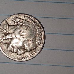 1936 Indian Buffalo Nickel 