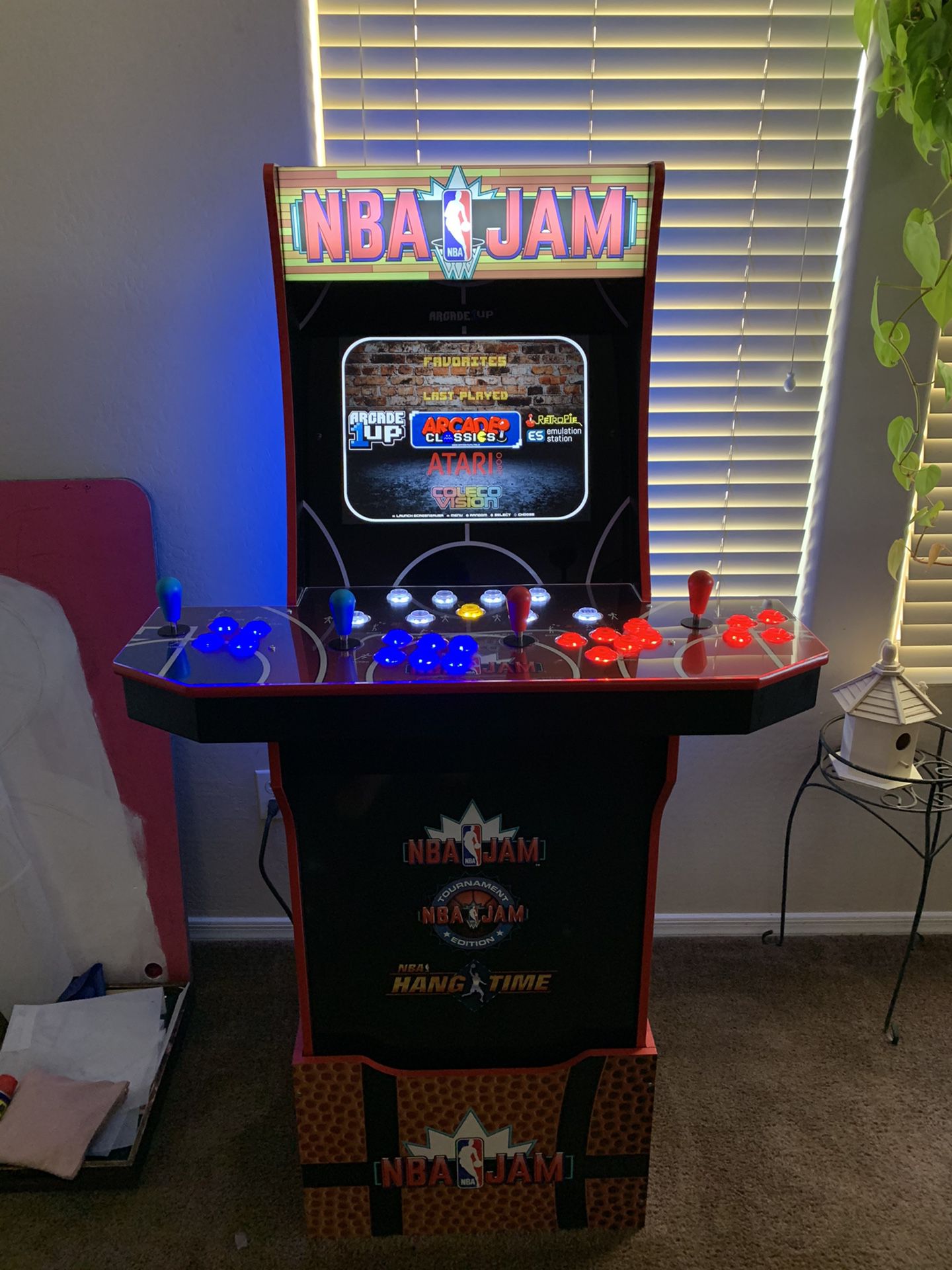 NBA JAM Arcade 1UP Modded