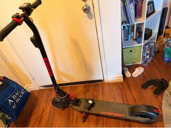 Electric folding scooter with charger