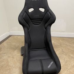 New In Box RECARO RS-G ASM Limited Ruby 2020 Bucket Seat - Black Glass Mesh / EDEL Leather / Alcantara